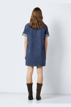 Nmnew Signe S/S Denim Dress Vi002Mb*Noisy May Clearance