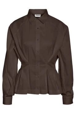 Noisy May Nmpamila L/S Detail Shirt< Bluser & Skjorter|Ammevenligt Tøj