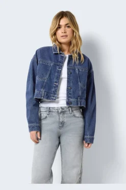 Noisy May Nmronja L/S Crop Jacket Vi433Mb< Overtøj & Jakker