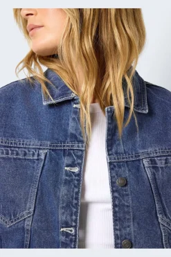 Noisy May Nmronja L/S Crop Jacket Vi433Mb< Overtøj & Jakker