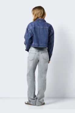 Noisy May Nmronja L/S Crop Jacket Vi433Mb< Overtøj & Jakker