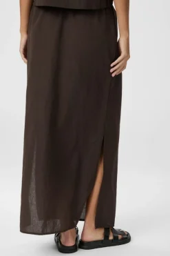 Neo Noir Noa Linen Skirt 159936< Nederdele