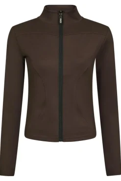 Neo Noir Nolana Zip Blouse 167175< Træningstøj|Bluser & Skjorter