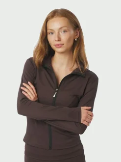 Neo Noir Nolana Zip Blouse 167175< Træningstøj|Bluser & Skjorter