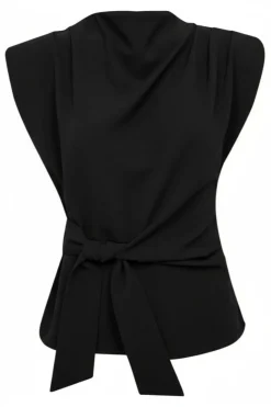 Co´Couture Nolancc Pleat Top 35957< T-Shirts & Toppe