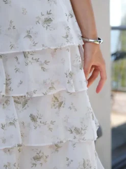 Noorie Flower Dress 165005*Neo Noir Clearance