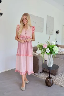 Liberte Nor-Frill-Dress 22236< Kjoler