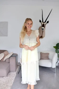 Liberte Nor-Frill-Dress 22236< Kjoler