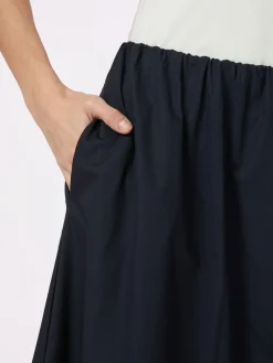 Neo Noir Ober Long Balloon Skirt 163694< Nederdele