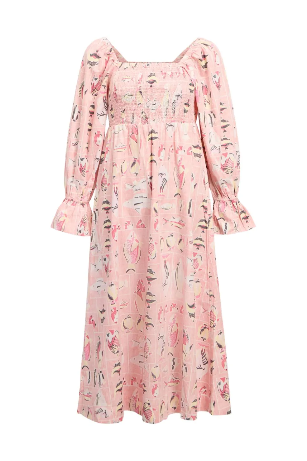 Object Objaibizi Lo 3/4 Long Dress< Kjoler