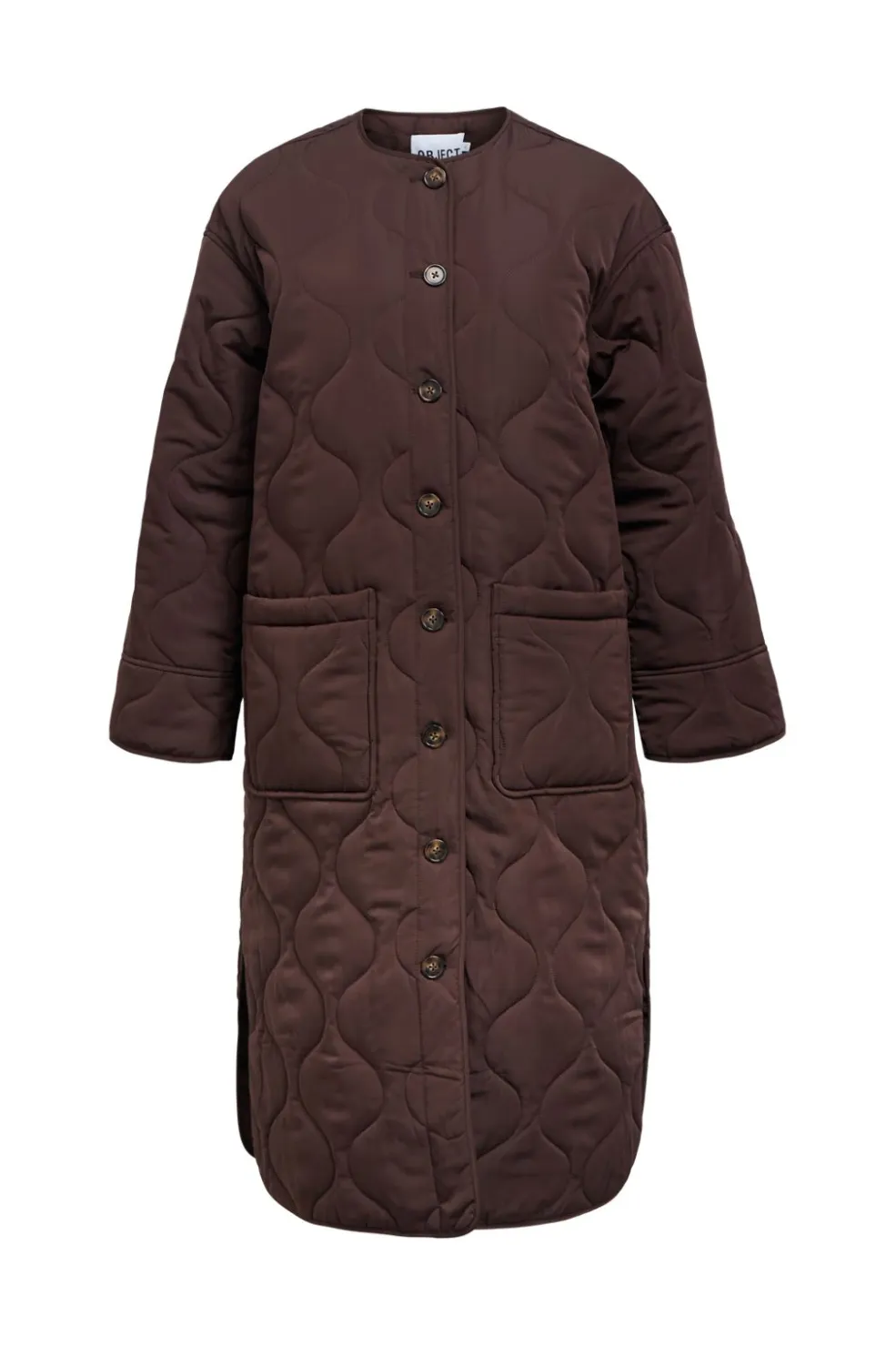 Objallie Ls Lo Long Quilt Jacket Aw Fa25*Object Sale