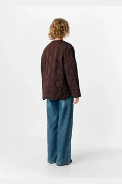 Object Objallie Ls Lo Quilted Jacket< Overtøj & Jakker