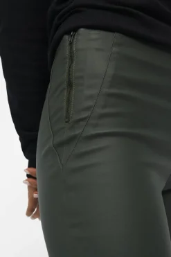 Object Objbelle Coated Leggings< Bukser, Jeans & Leggings