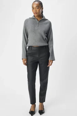 Objbelle Lisa Coated Pant*Object New