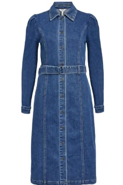 Objcarol L/S Denim Dress*Object