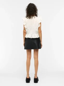 Object Objcilie S/L Top< Bluser & Skjorter|Ammevenligt Tøj