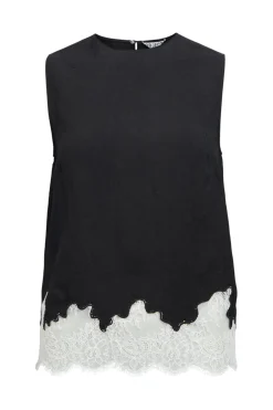 Object Objdalme Sl Lace Top Aw Fair 25< Sæt 🛍️|T-Shirts & Toppe