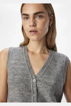 Objdiana Re V-Neck Knit Vest*Object Online