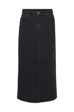 Objellen Long Denim Skirt*Object Clearance
