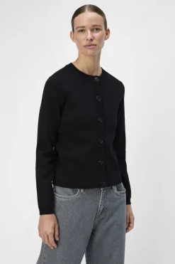 Object Objester Sli L/S Knit Cardigan< Cardigans|Ammevenligt Tøj