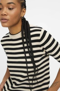 Object Objester S/S New Knit Pullover< T-Shirts & Toppe