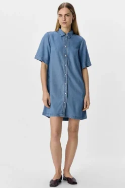Objframe 2/4 Re Denim Dress*Object Clearance