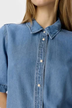 Objframe 2/4 Re Denim Dress*Object Clearance