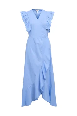 Object Objhope Papaya S/S Wrap Dress< Kjoler