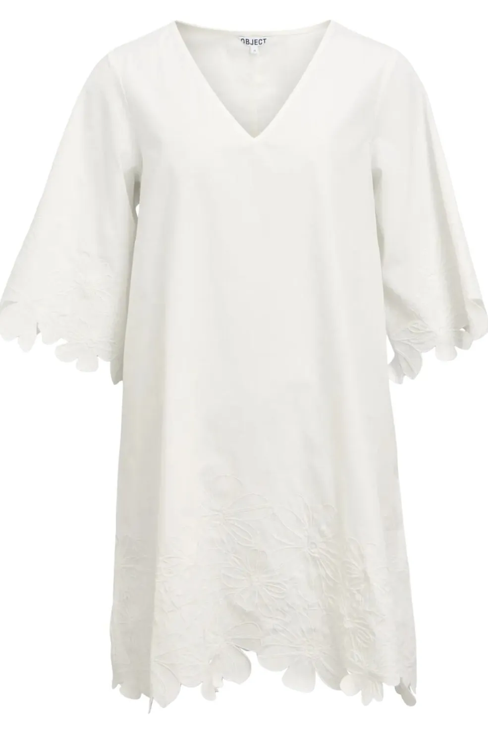 Object Objkamma 3/4 Lo Short Dress Ss Fair 25< Kjoler