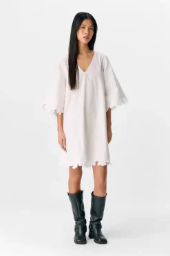 Object Objkamma 3/4 Lo Short Dress Ss Fair 25< Kjoler