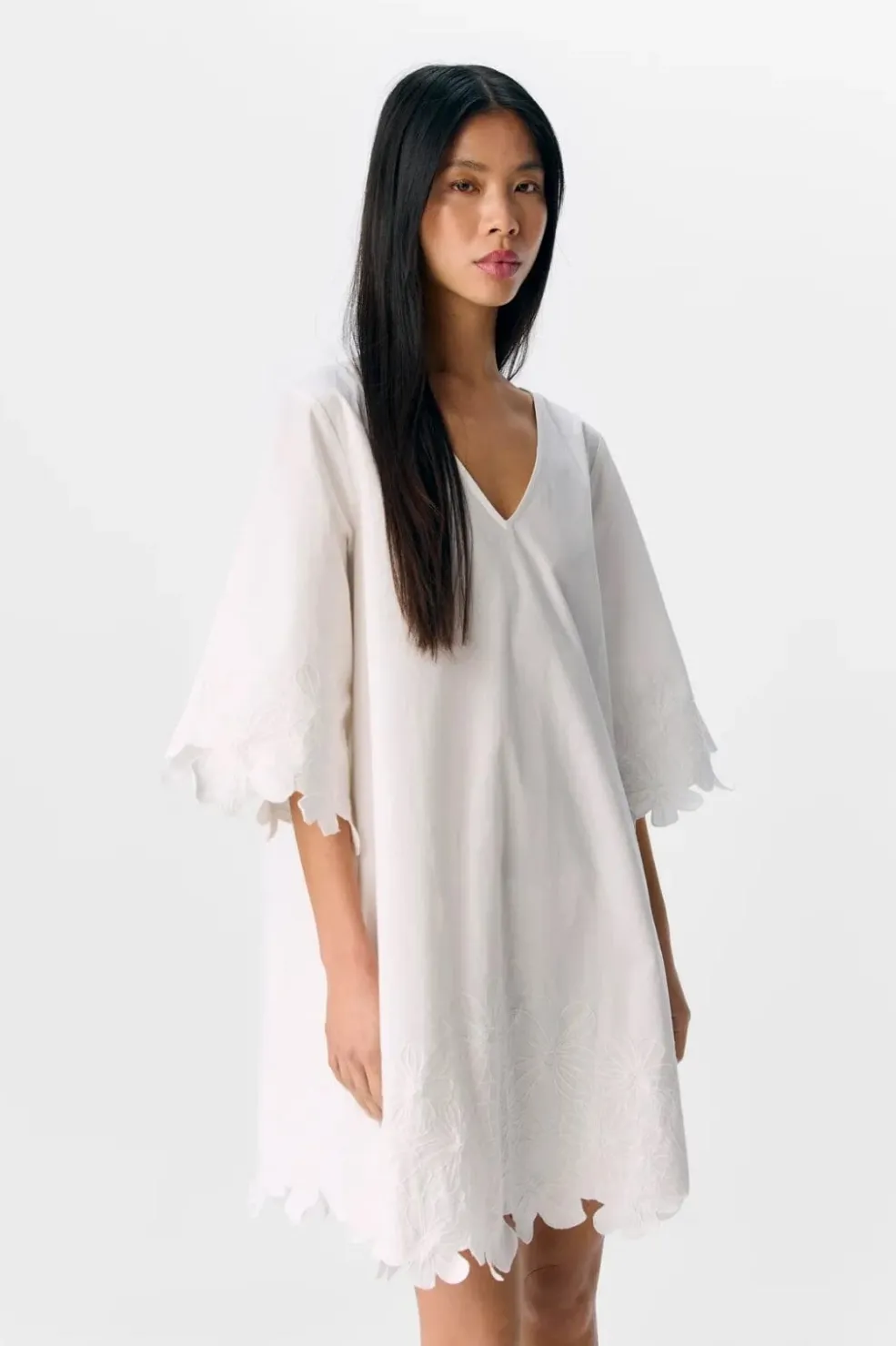 Object Objkamma 3/4 Lo Short Dress Ss Fair 25< Kjoler