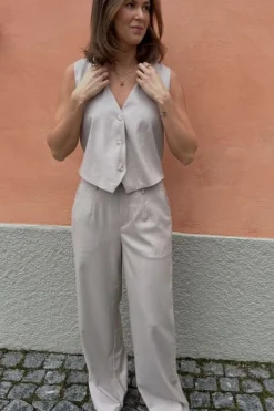 Object Objlisa Re Short Waistcoat< Veste