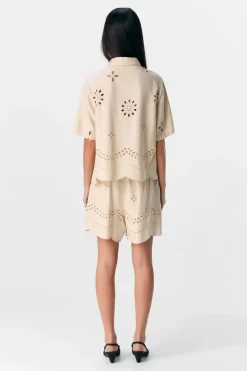 Object Objnoelle Re S/S Shirt 138< Bluser & Skjorter|Ammevenligt Tøj