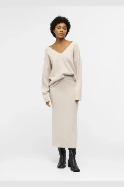 Objreynard Knit Skirt*Object Hot