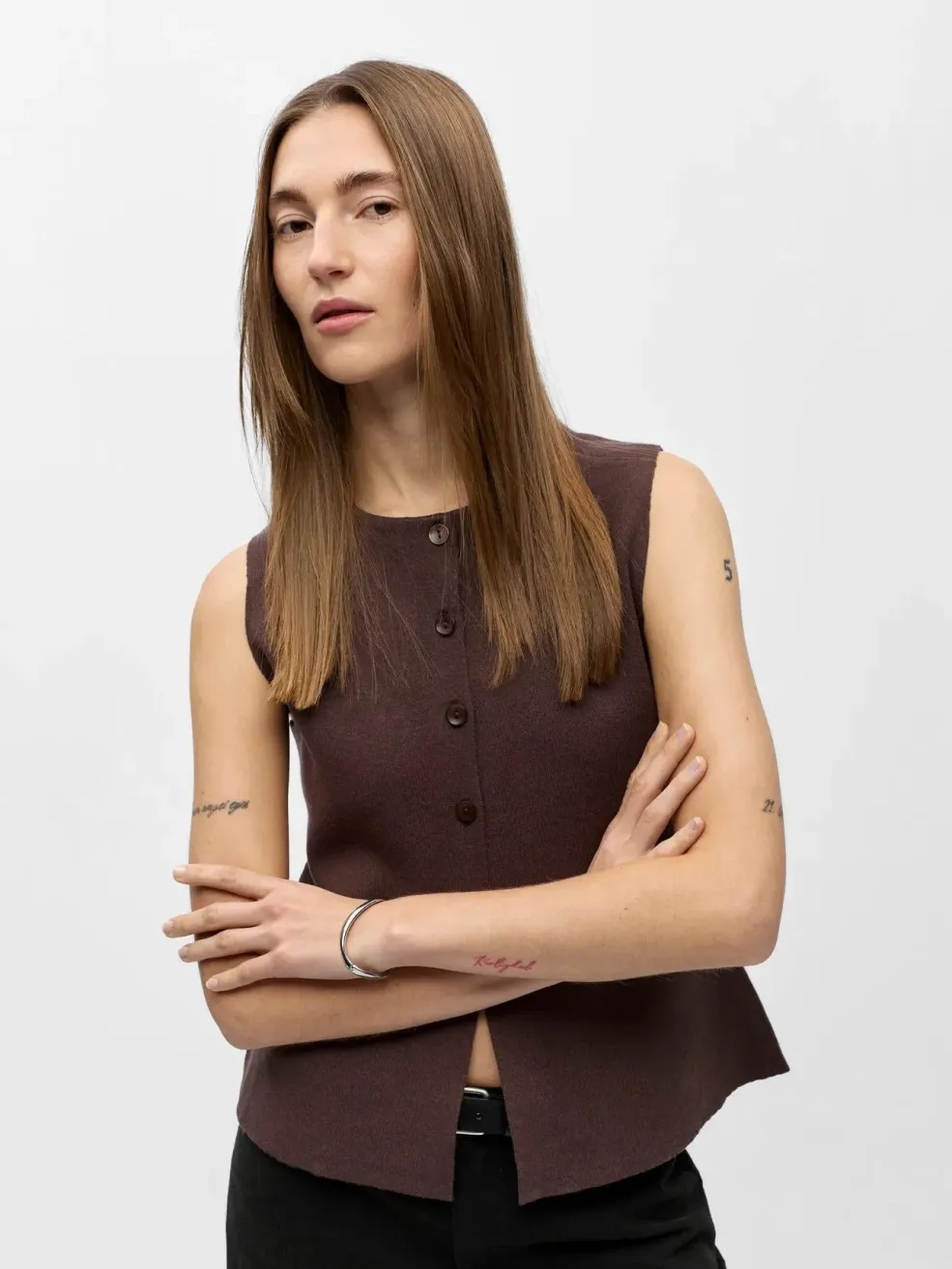 Objreynard Re Knit Vest*Object Discount