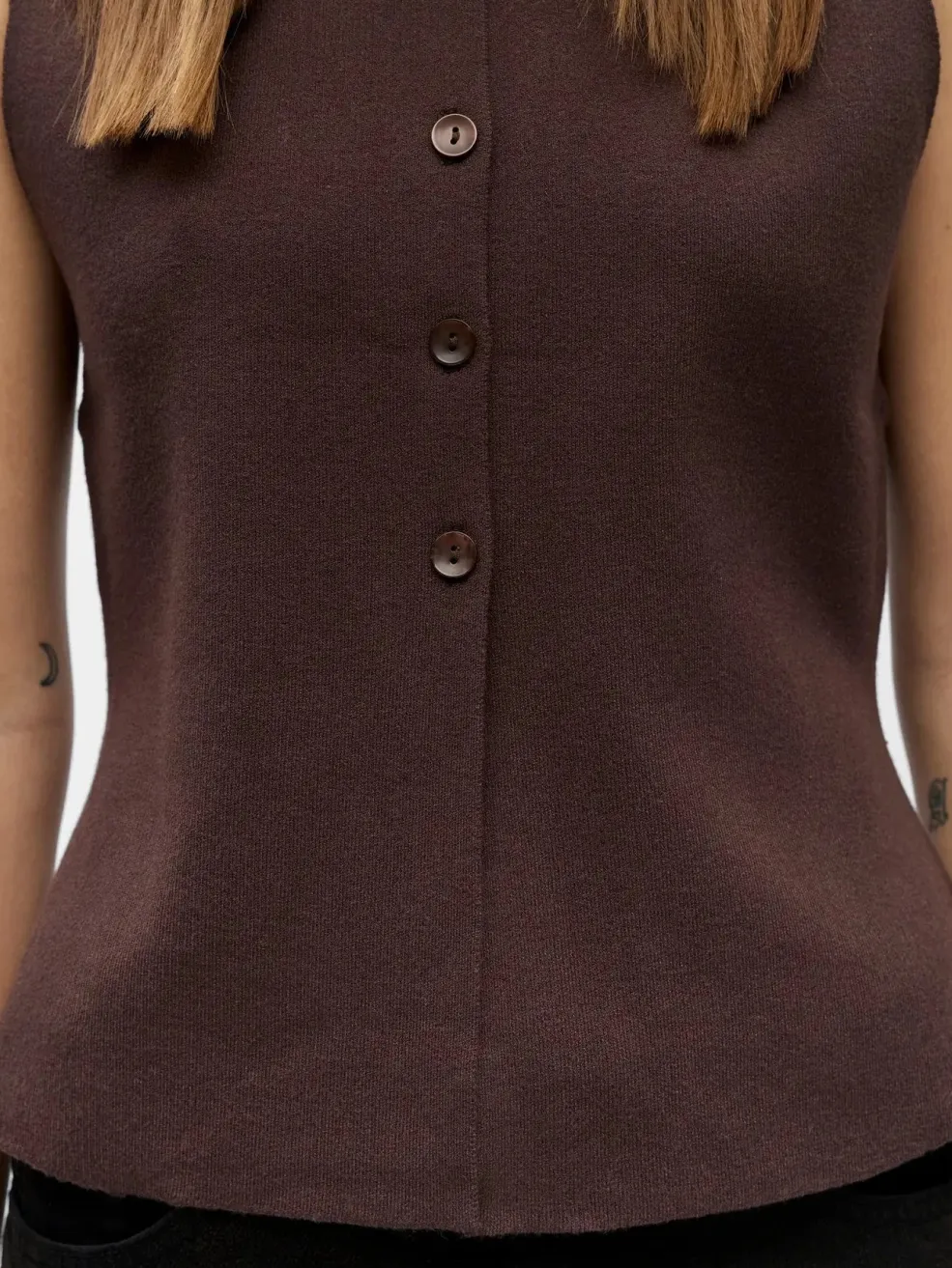 Objreynard Re Knit Vest*Object Discount