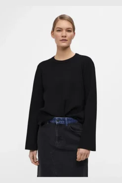 Object Objreynard Square Sleeve O-Neck< Bluser & Skjorter|Strik