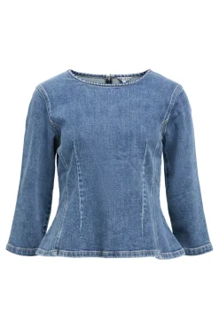 Object Objrosie 2/4 Re Sculpture Top Aw Fair 25< Bluser & Skjorter