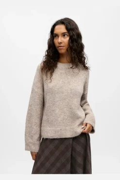 Object Objsaggia Ls Lo Pullover< Strik|Bluser & Skjorter