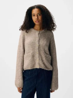 Objsaggia Re L/S Knit Cardigan*Object Sale