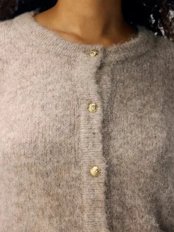 Objsaggia Re L/S Knit Cardigan*Object Sale