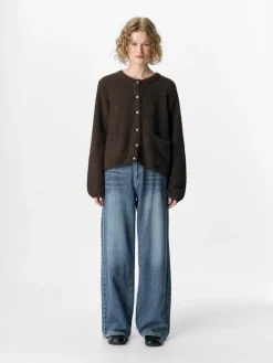 Objsaggia Re L/S Knit Cardigan*Object Outlet