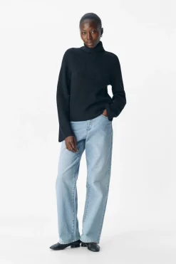 Objviola Ls Lo Rollneck Knit*Object Sale