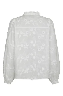 Neo Noir Oda Deco Emb Shirt 166733< Bluser & Skjorter|Ammevenligt Tøj