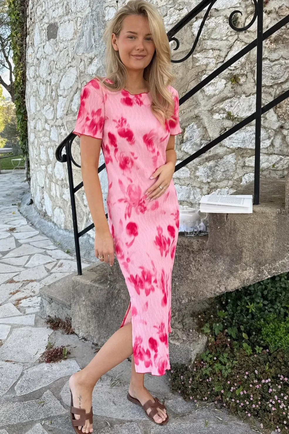 BYIC Odaic Ss Dress A23834< Kjoler