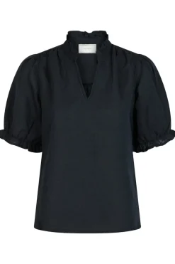 Odesa Linen Blouse 160264*Neo Noir Hot