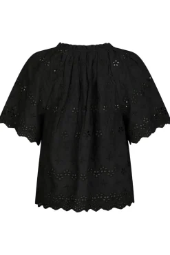 Neo Noir Odet Embroidery Blouse 165172< Bluser & Skjorter