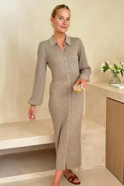 BYIC Odetteic Long Dress A046< Kjoler