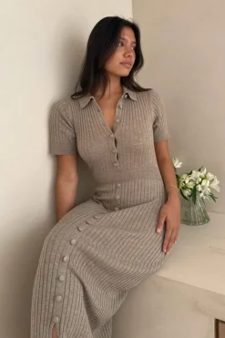 Odetteic Long Ss Dress A025*BYIC Hot