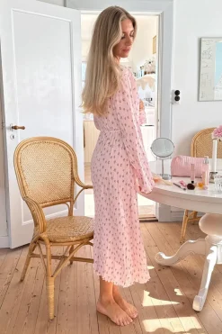 Ofeliaic Long Wrap Dress A23640*BYIC Outlet